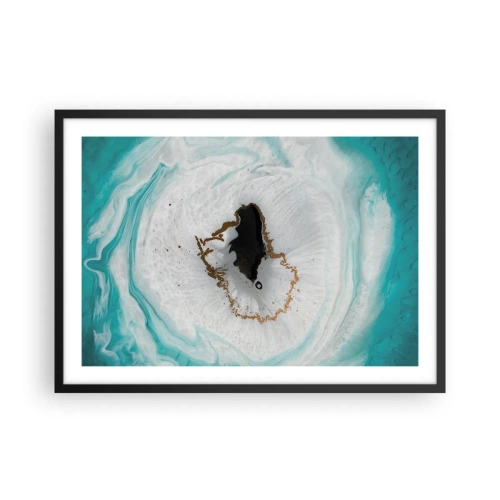 Affisch i svart ram - Att tränga in - 70x50 cm