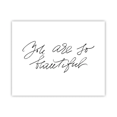 Affisch - Verkligen, tro mig... - 50x40 cm