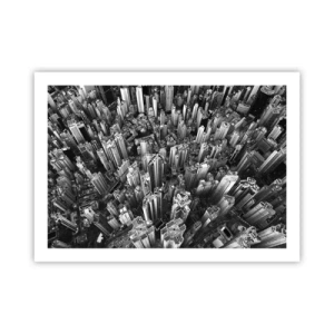 Affisch - Hela tiden högre och högre - 70x50 cm