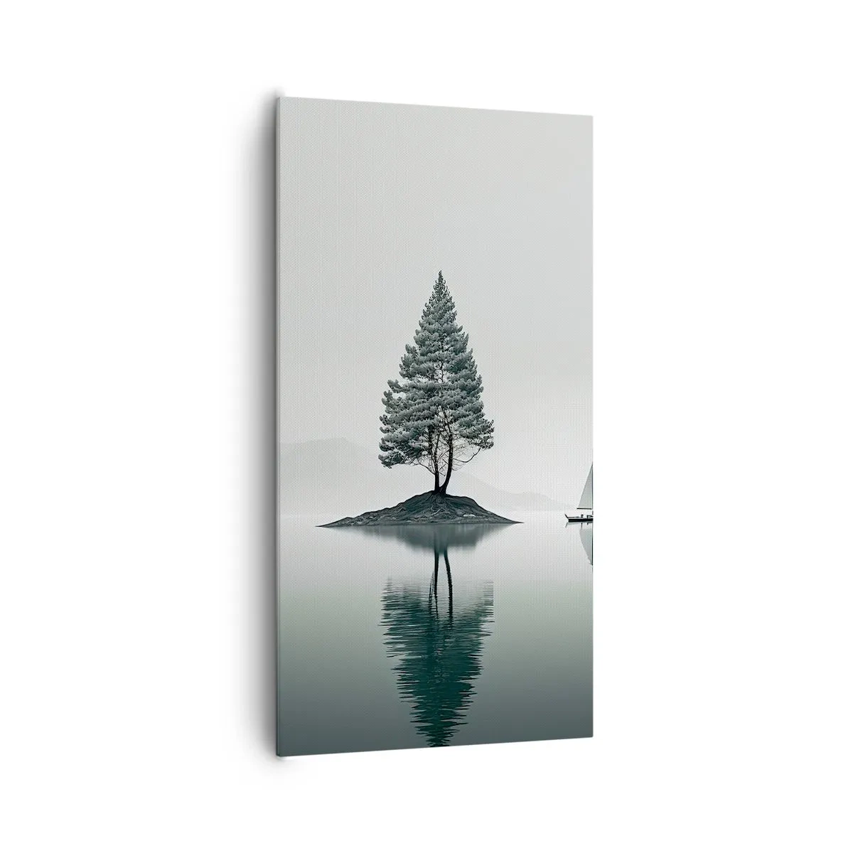 Canvastavla - Bild på duk - En dröm - 65x120 cm