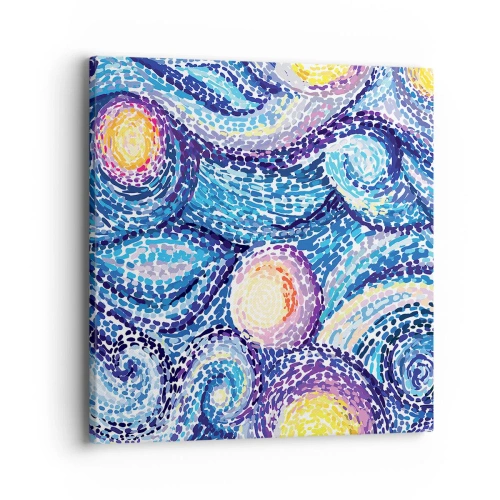 Canvastavla - Bild på duk - Från van Goghs tavla - 40x40 cm