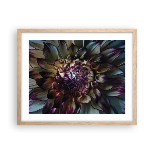 Affisch i ram av ljusek - Blommande ungdom - 50x40 cm