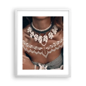 Affisch i vit ram - Kvinnlighetens talismaner, ritualer - 40x50 cm