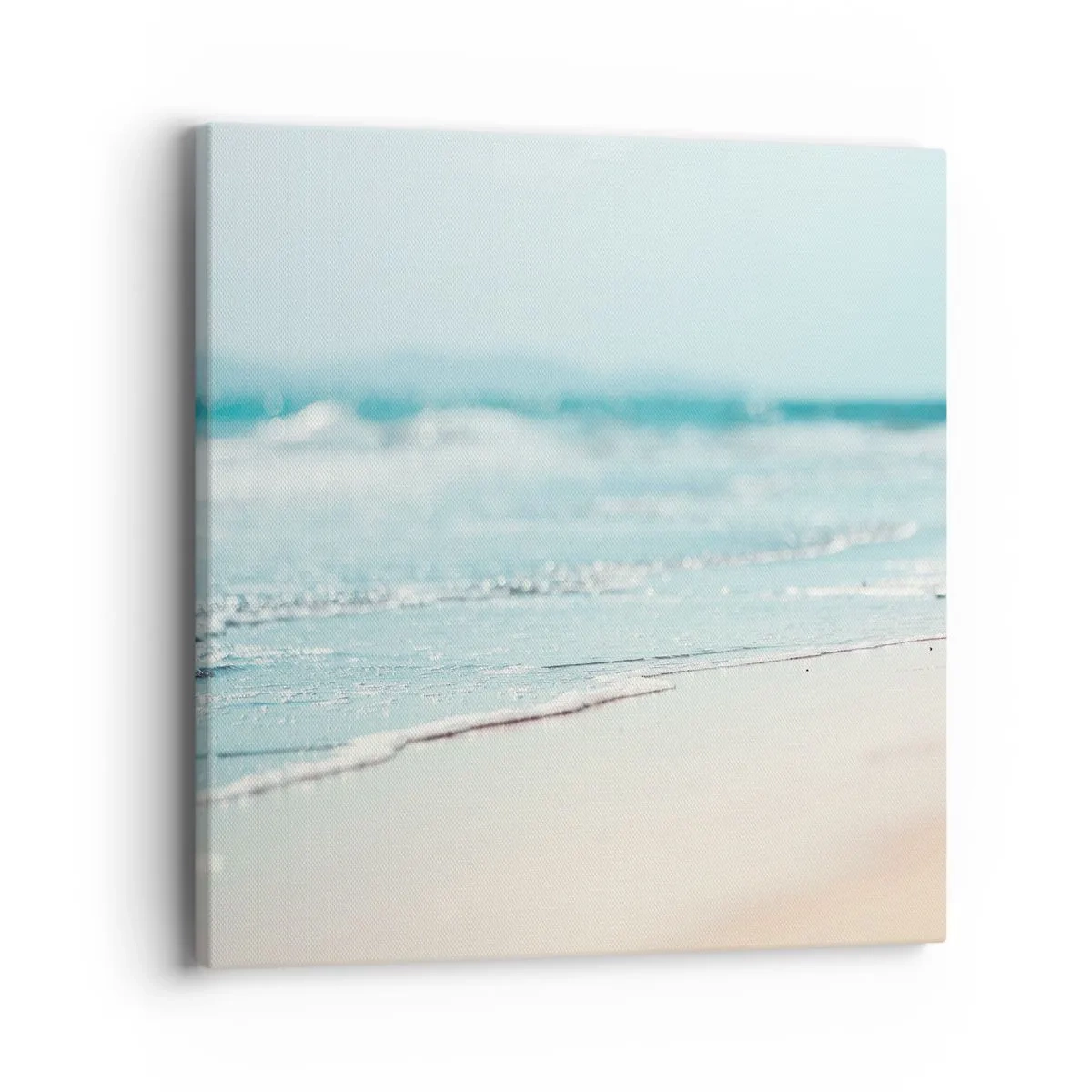 Canvastavla - Bild på duk - Värme och brus - 40x40 cm