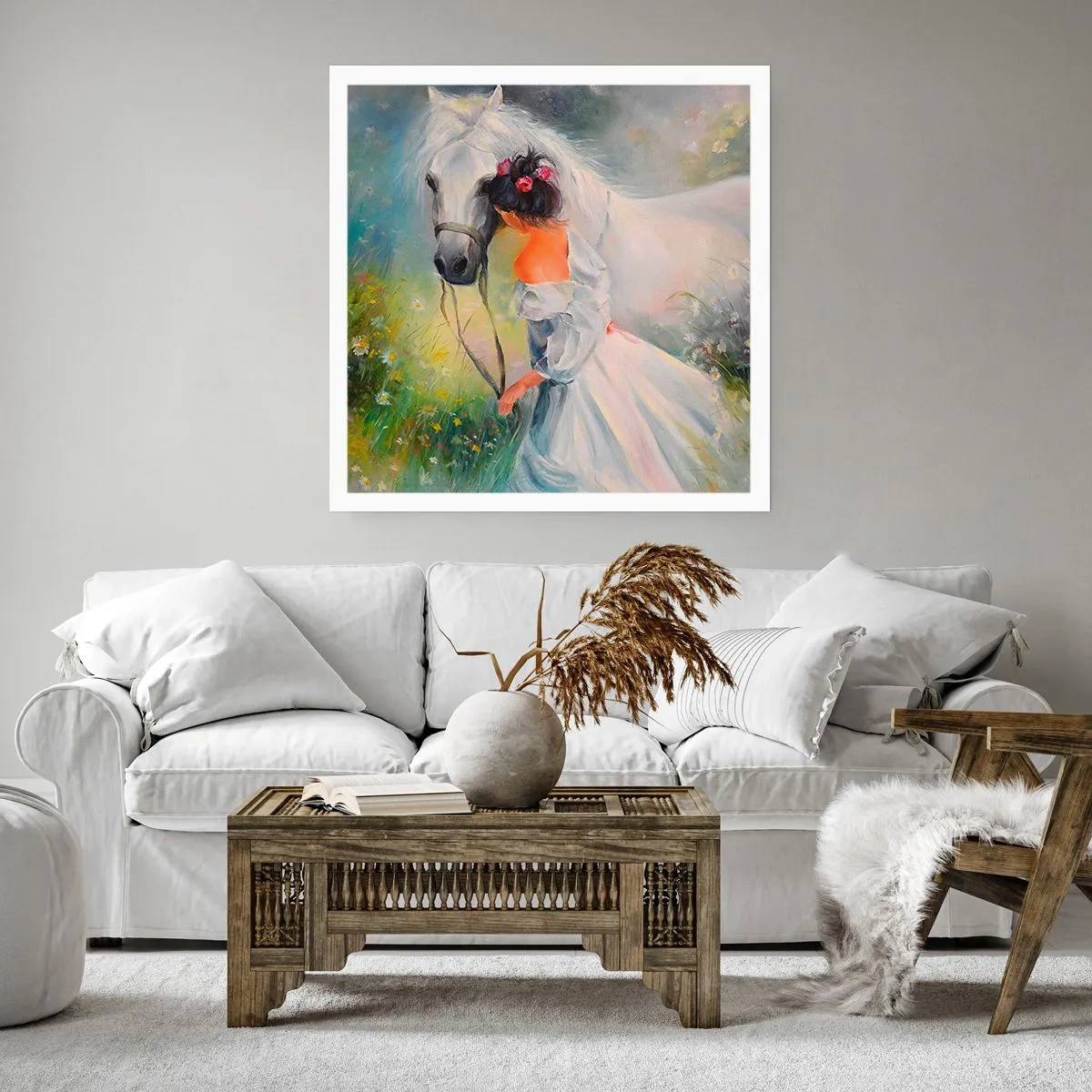 Affisch - Ur en vacker dröm - 60x60 cm