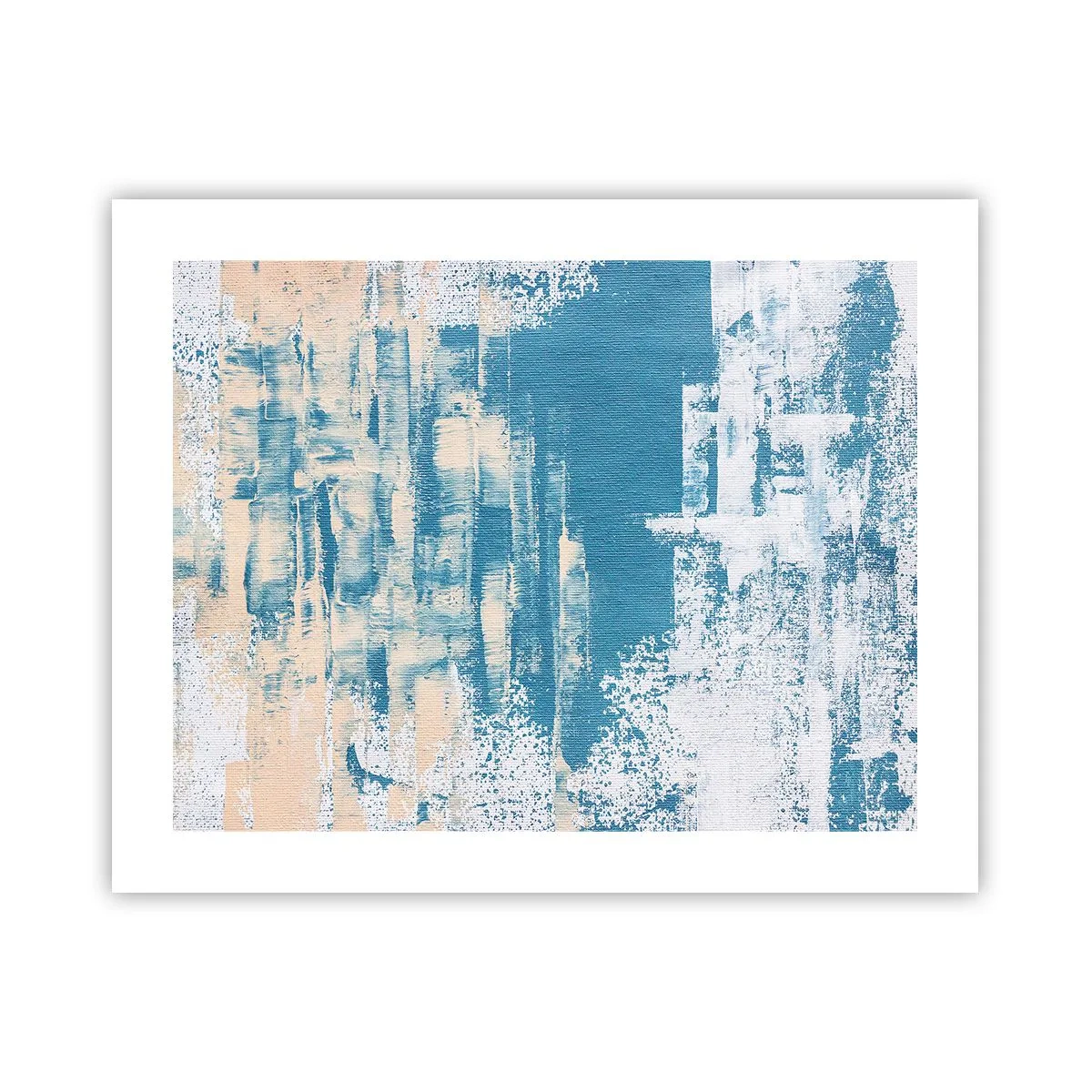 Affisch - Genom istapp - 50x40 cm