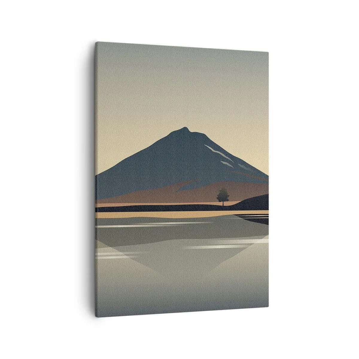 Canvastavla - Bild på duk - Spegelbild - 50x70 cm