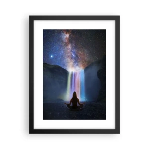 Affisch i svart ram - Absolut harmoni - 30x40 cm