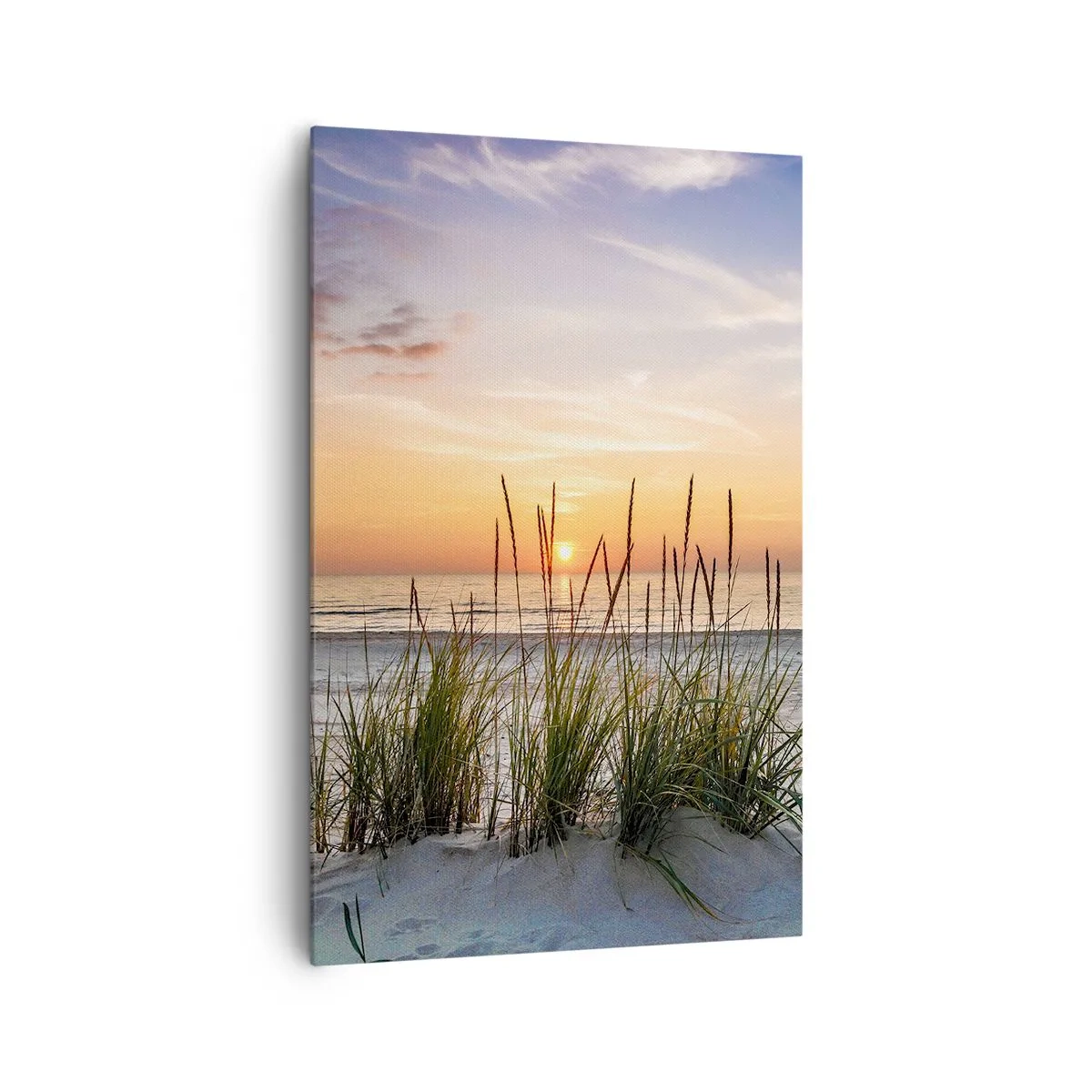 Canvastavla - Bild på duk - Titta, tänk, känn - 80x120 cm