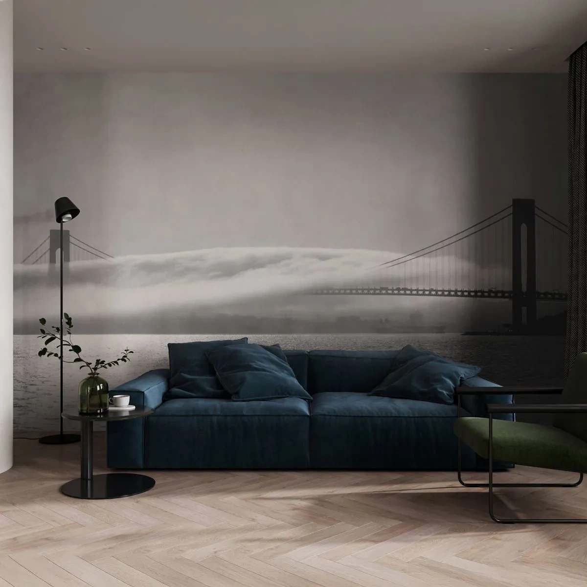 Fototapet Standard Eco - Passera Golden Gate - Landskap, Bro, San Francisco - 200x140 cm