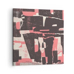 Canvastavla - Bild på duk - Allt liv och rörelse - 50x50 cm