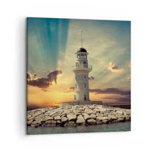 Canvastavla - Bild på duk - Ljus - Godhet - Skönhet - 50x50 cm