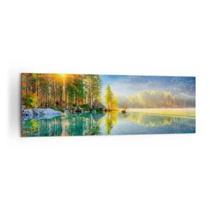 Canvastavla - Bild på duk - Majestät och sötma - 160x50 cm