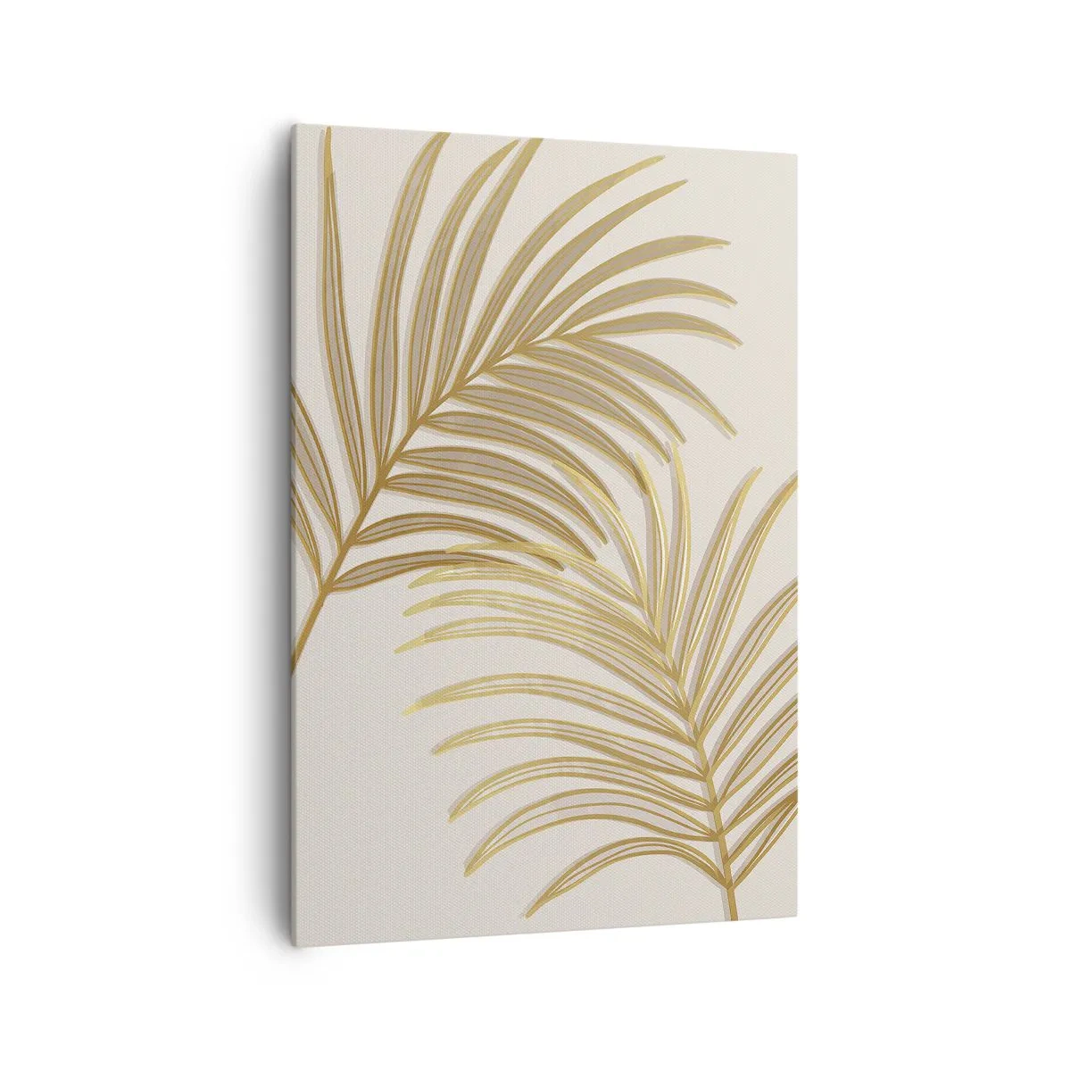 Canvastavla - Bild på duk - Guldpalmen - 70x100 cm