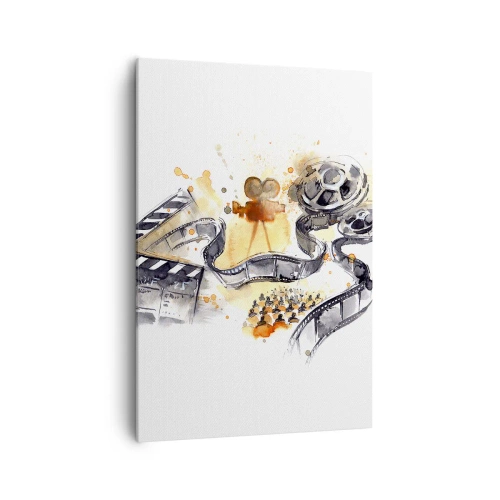 Canvastavla - Bild på duk - I drömmarnas land - 70x100 cm