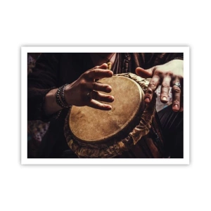 Affisch - I hjärtats takt - 100x70 cm