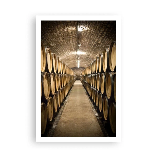 Affisch - I en tegelkällare - 61x91 cm