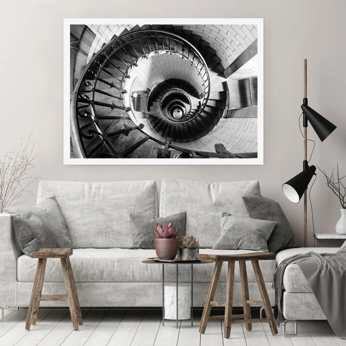 Affisch - Högre och högre - 100x70 cm