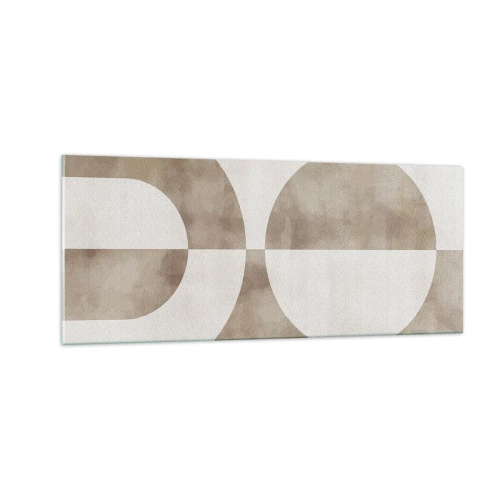 Glastavla - Bild på glas - Likheter och skillnader - 100x40 cm