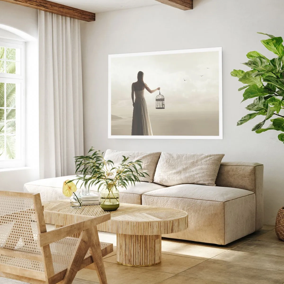 Affisch - Var fri - 40x30 cm