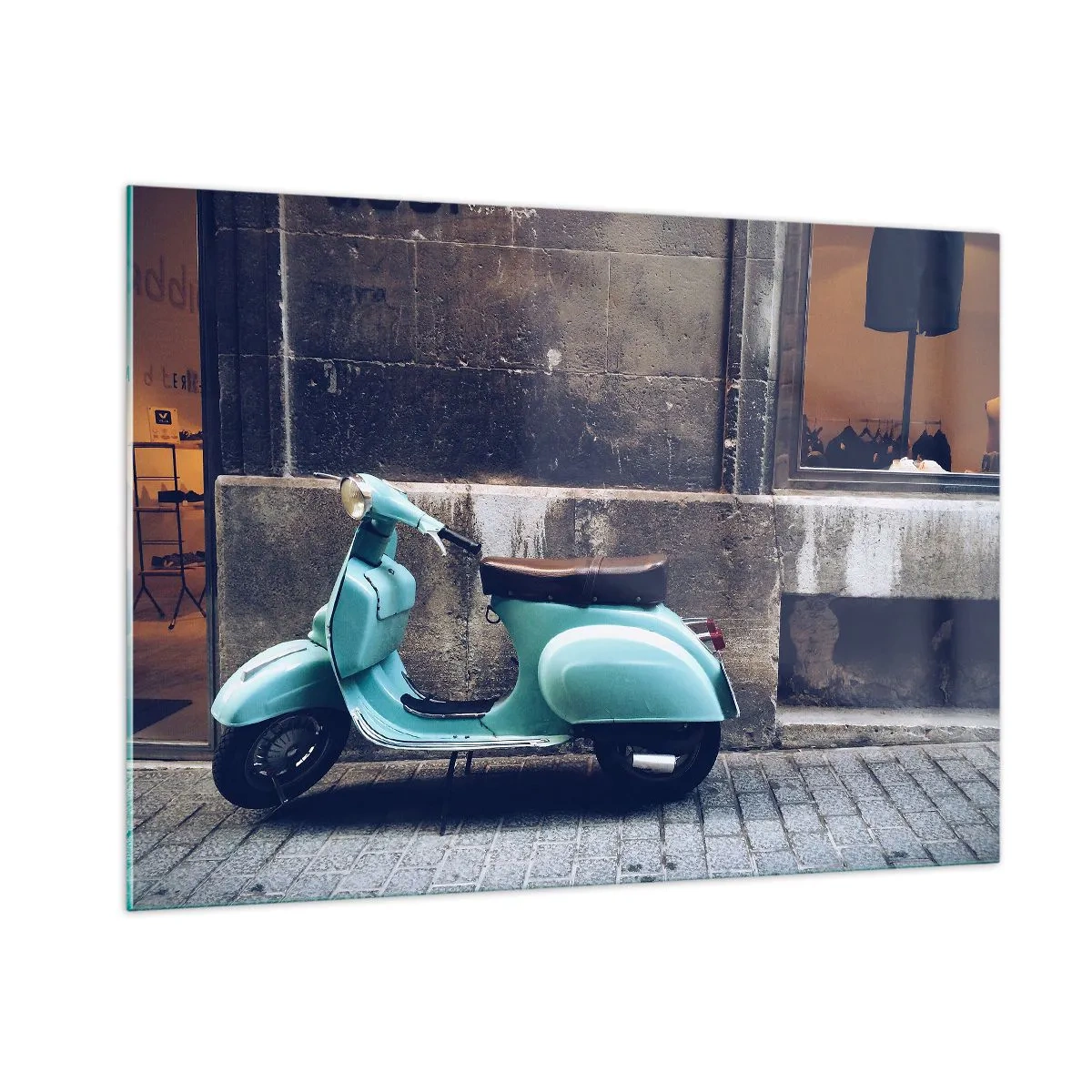 Glastavla - Bild på glas - Oförglömliga stämningar - 100x70 cm