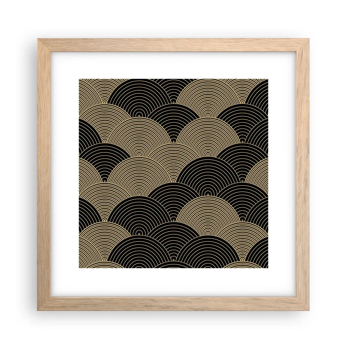 Affisch i ram av ljusek - Enighet i mångfald - 30x30 cm