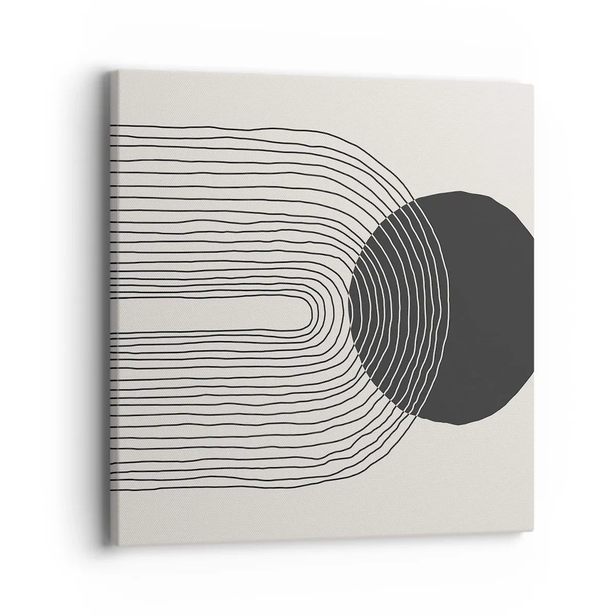 Canvastavla - Bild på duk - Darr och säkerhet - 40x40 cm