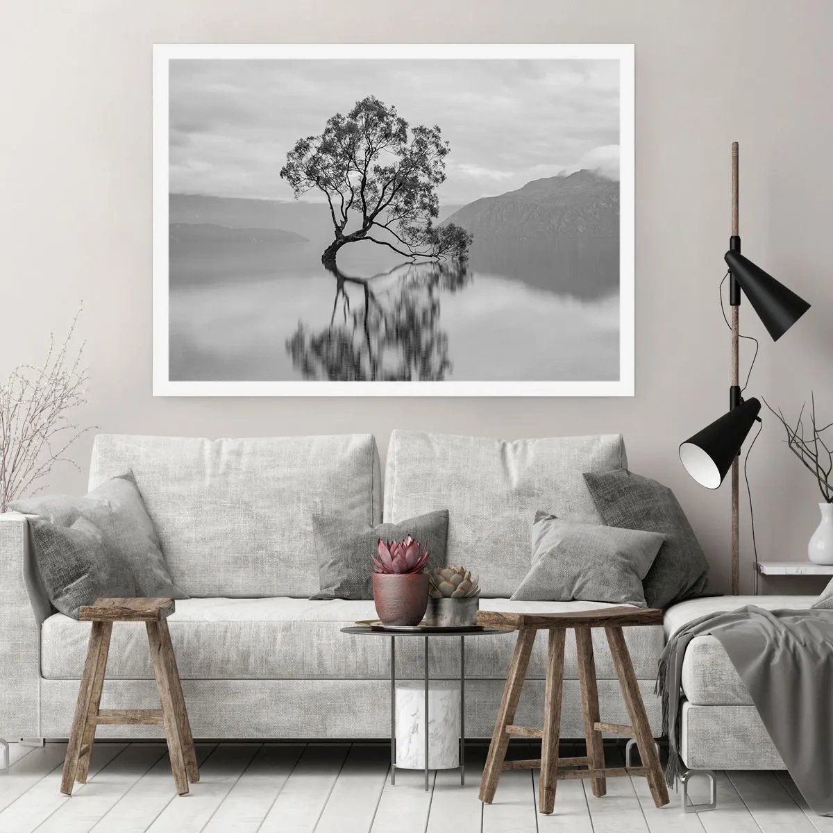 Affisch - Det finns ett land - 100x70 cm