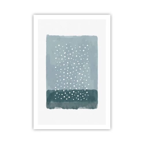 Affisch - Uppstådda ur det blåa - 61x91 cm