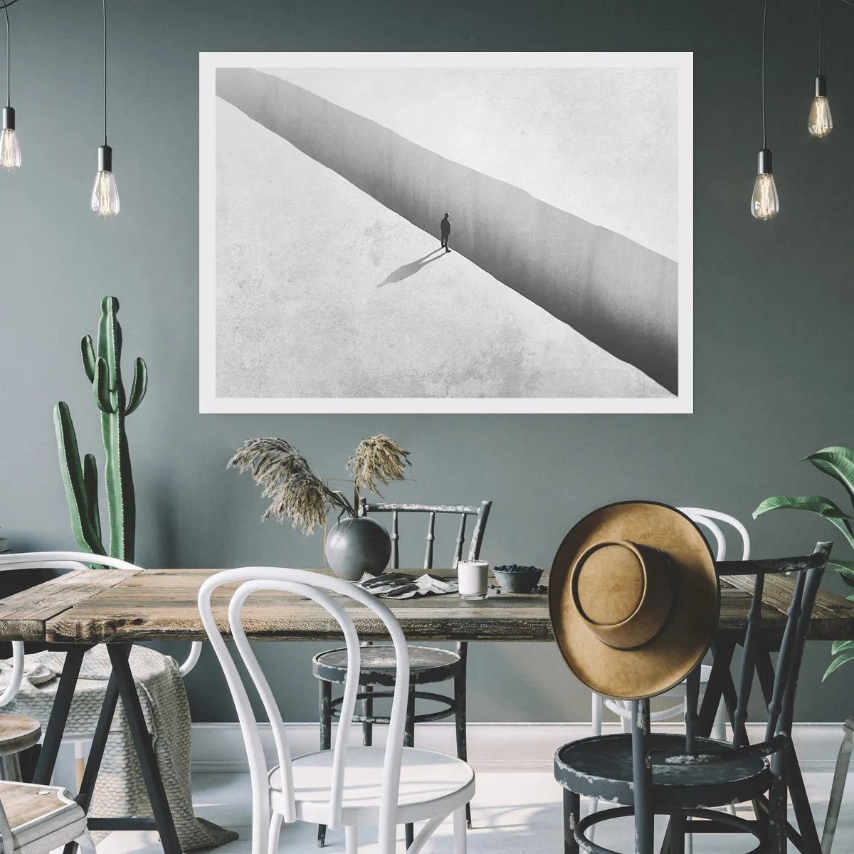 Affisch - Tydligt mål - 91x61 cm