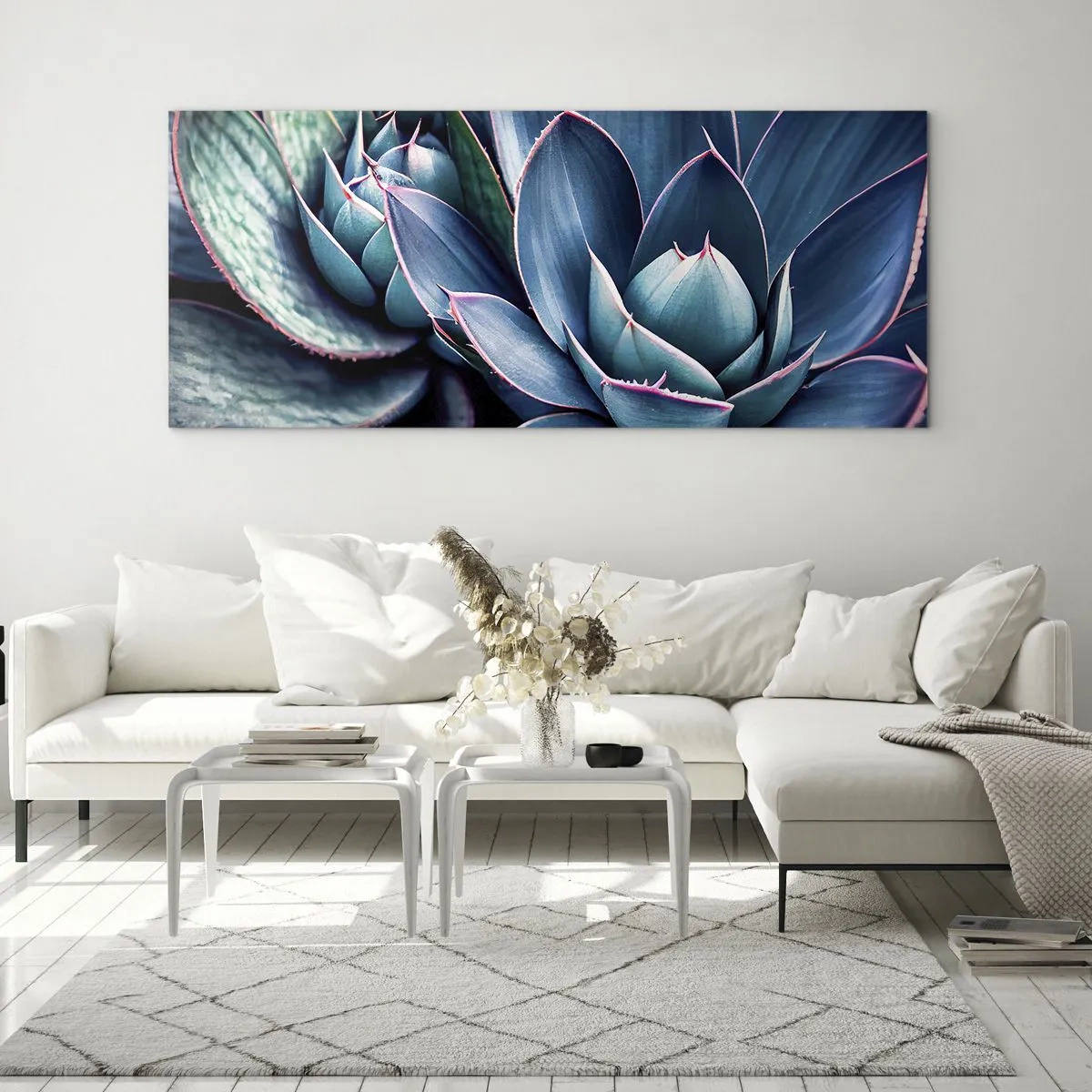 Glastavla - Bild på glas - Vital kraft - 100x40 cm