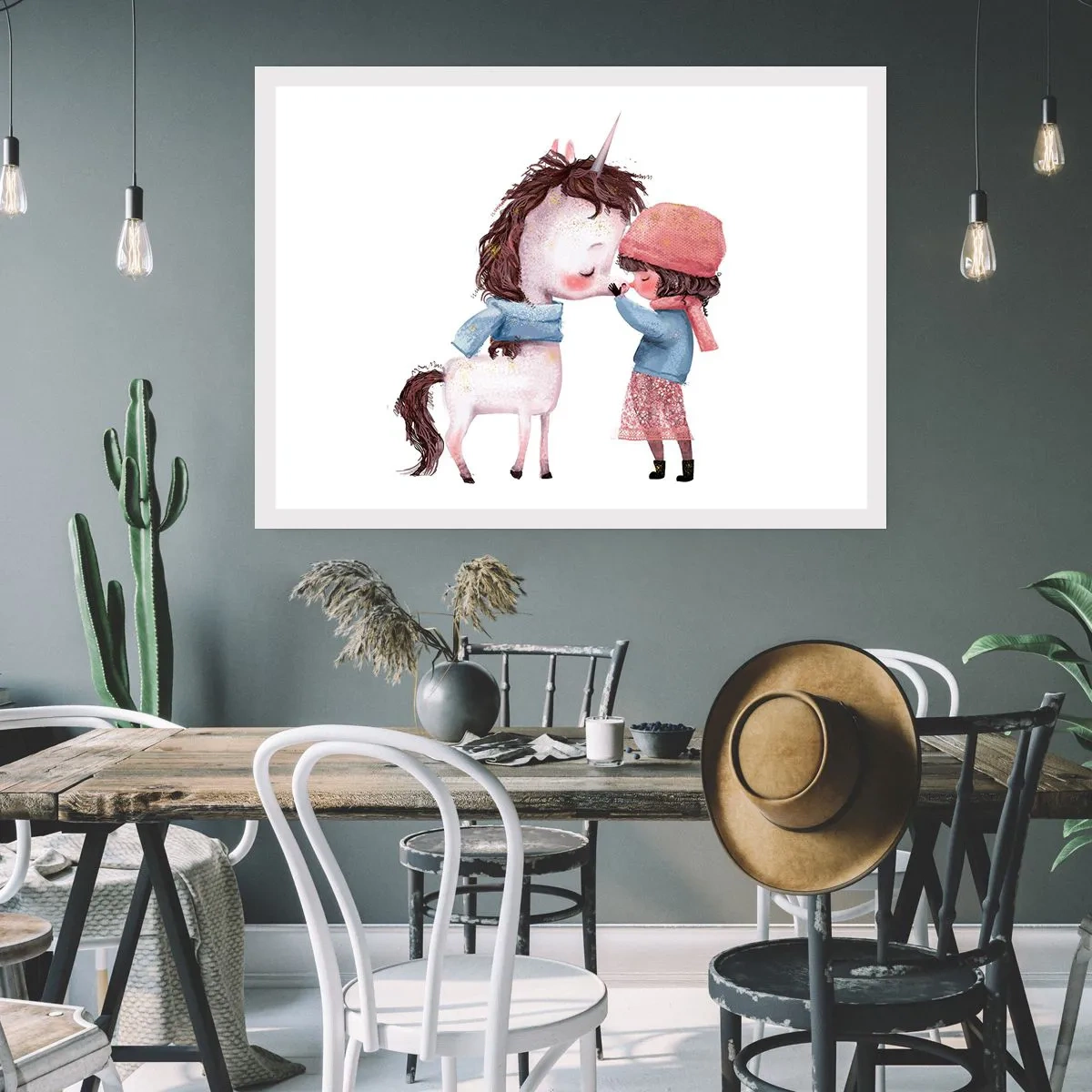 Affisch - Vintersaga - 100x70 cm