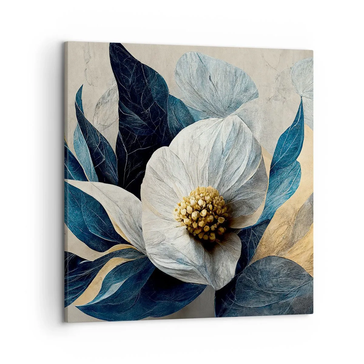 Canvastavla - Bild på duk - Har ett hjärta av guld - 50x50 cm