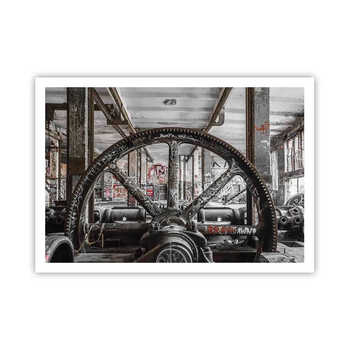 Affisch - Fabrikens hemliga liv - 100x70 cm