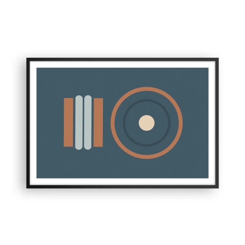 Affisch i svart ram - Sakens kärna - 91x61 cm