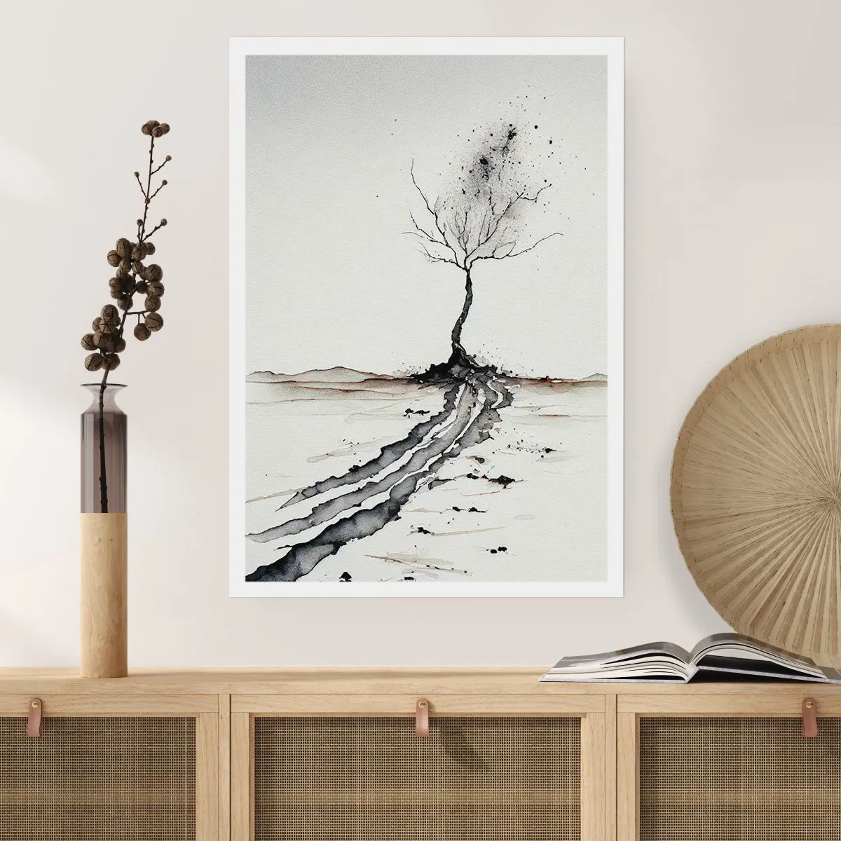 Affisch - Vinterns melankoli - 70x100 cm