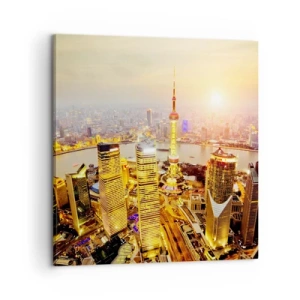 Canvastavla - Bild på duk - Asiatisk dröm - 60x60 cm