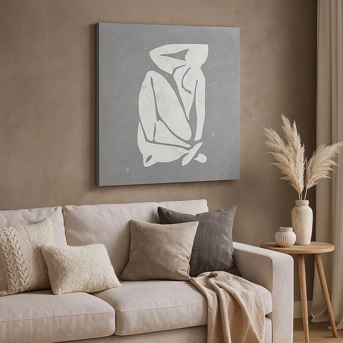 Canvastavla - Bild på duk - I drömmarnas värld - 30x30 cm