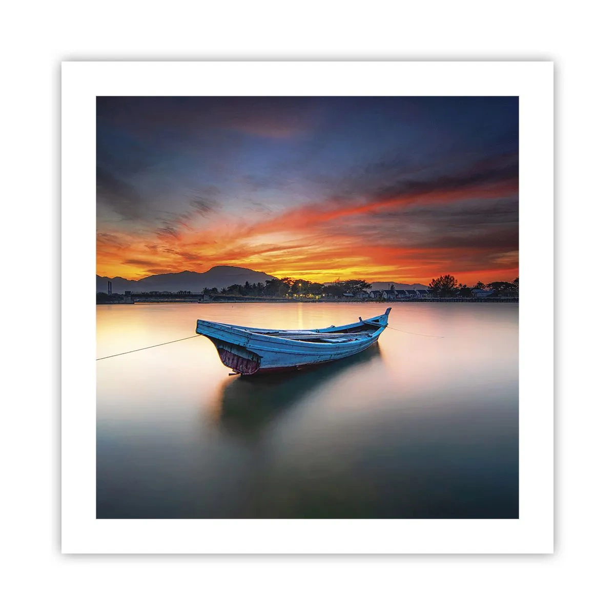 Affisch - Det kommer en god natt - 50x50 cm