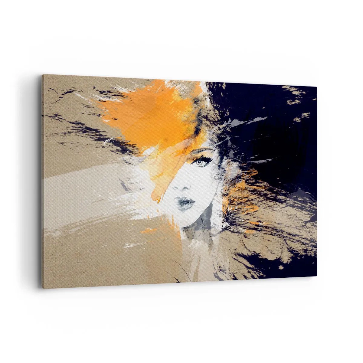 Canvastavla - Bild på duk - Och så blir det ljus - 120x80 cm