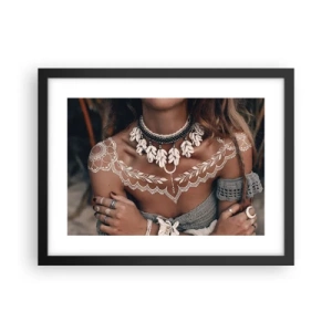 Affisch i svart ram - Kvinnlighetens talismaner, ritualer - 40x30 cm