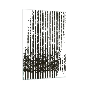 Glastavla - Bild på glas - Rytm och brus - 80x120 cm