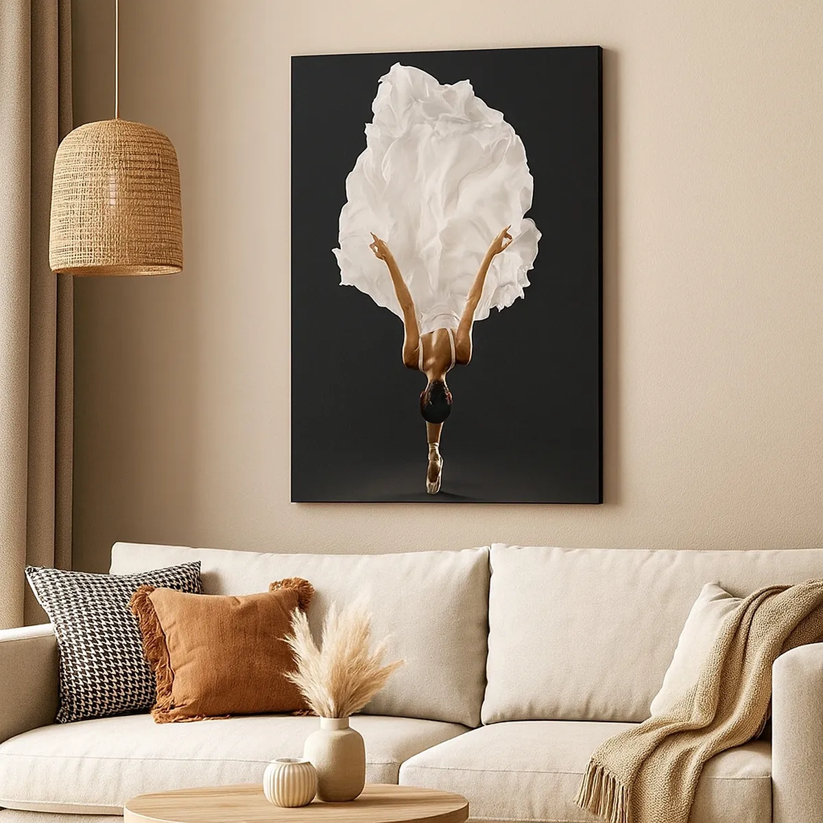 Canvastavla - Bild på duk - Ovanliga vägar - 50x70 cm