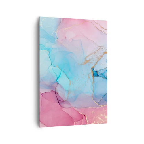 Canvastavla - Bild på duk - Möte och infiltration - 70x100 cm