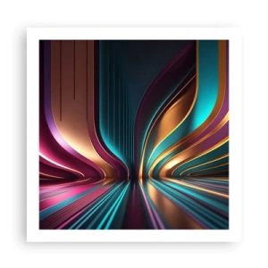 Affisch - Ljusets arkitektur - 60x60 cm