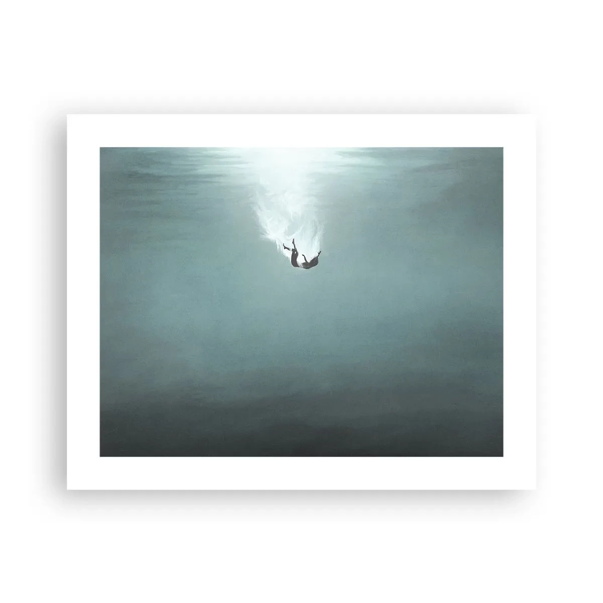 Affisch - I havets famn - 50x40 cm