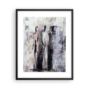 Affisch i svart ram - De mystiska tre - 40x50 cm