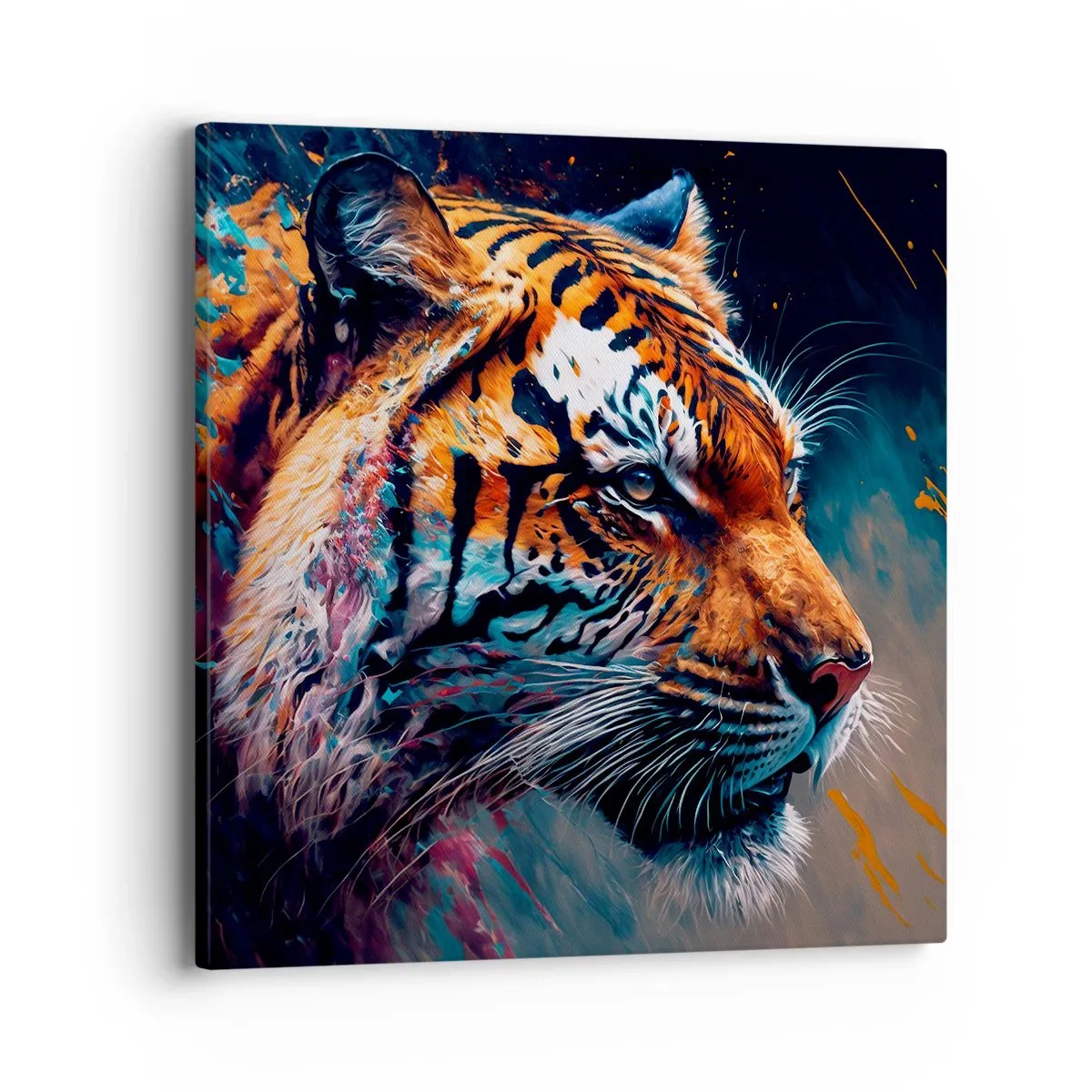 Canvastavla - Bild på duk - Vild skönhet - 40x40 cm