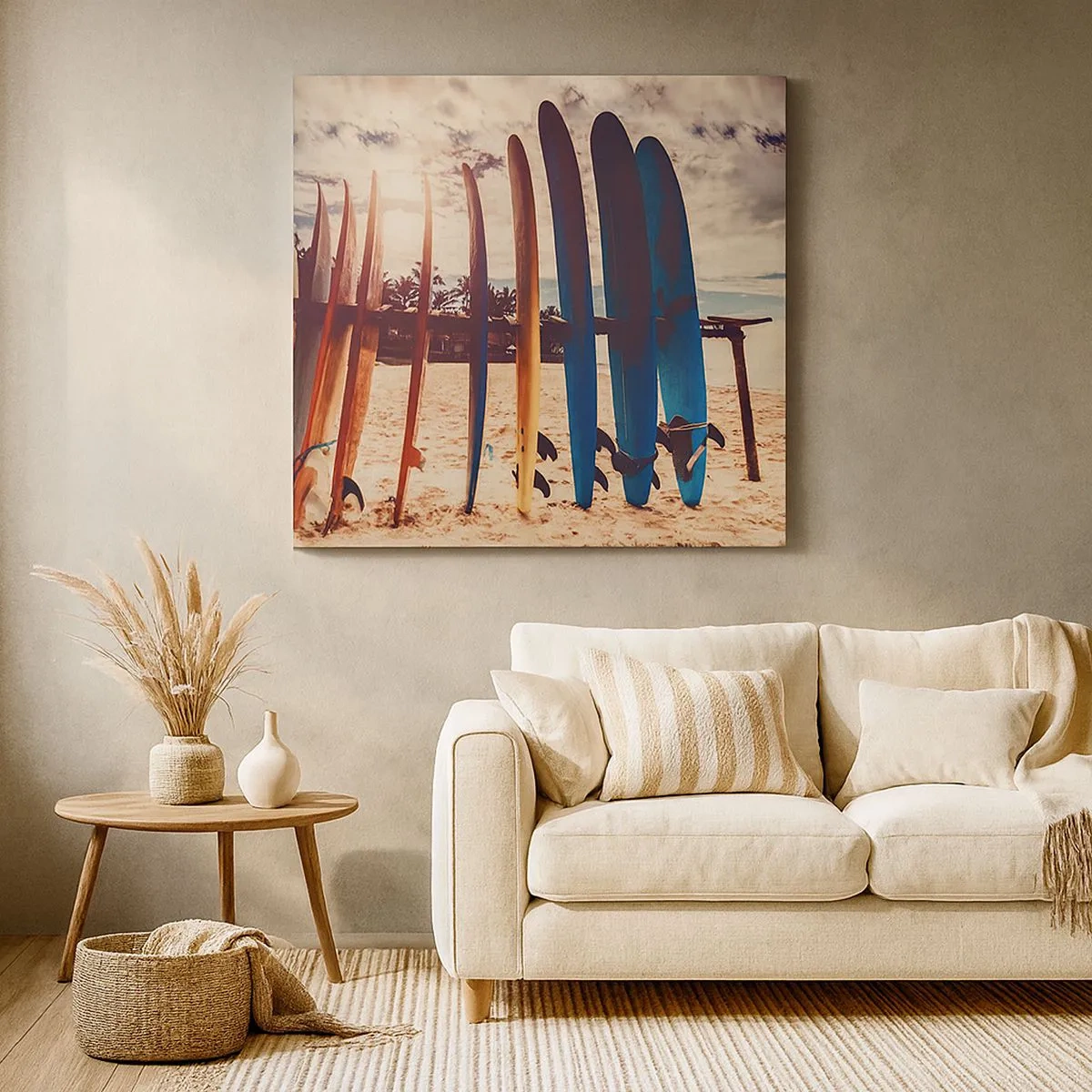 Canvastavla - Bild på duk - God natt, vi ses imorgon - 30x30 cm