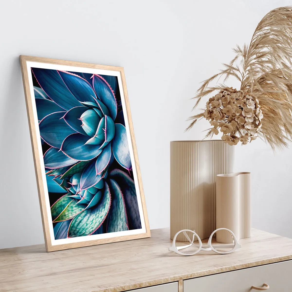 Affisch i ram av ljusek - Vital kraft - 70x100 cm